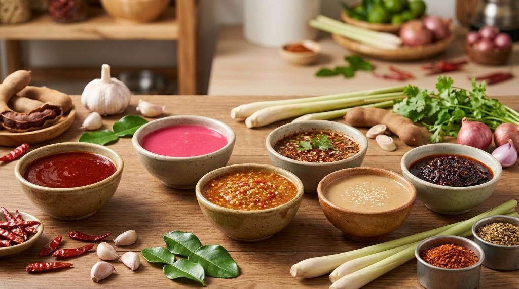 Dipping Sauces and Ingredients